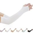 thumbnail image 4 of Men Women Summer Sunscreen Arm Sleeve Anti-UV Cooling Sleeve for Cycling Sports, 4 of 9
