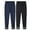 Blue+Black, variant on XBASW Toddler Baby Girls 2 Pack Fleece Leggings Winter Trousers Warm Stretch Tights for Kids Girls 2-13T