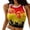A-Red2256, variant on Bibifish Womens Tank Tops Crew Neck Mountain Splash Print Camisoles Cropped Summer Sleeveless Shirts