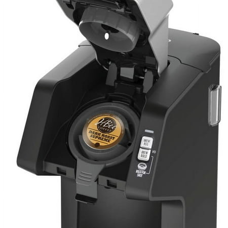 Hamilton Beach - FlexBrew Dual Single Serve Coffee Maker with Milk Frother - BLACK