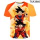thumbnail image 1 of Camisetas con estampado 3D de Dragon Ball Z para niños, camiseta de manga corta con estampado de Son Goku Super Saiyan, ropa informal genial gym unisex, 1 of 2