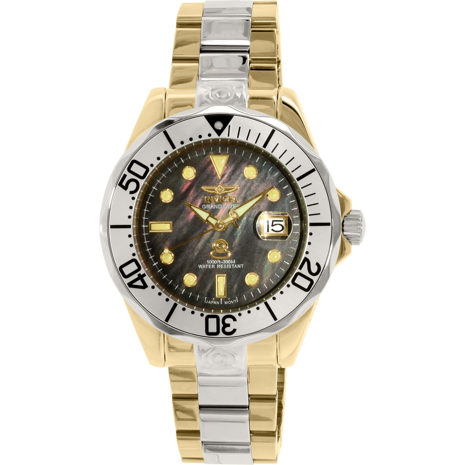invicta diver gold