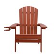 thumbnail image 2 of Tranquilo Depot Chaise Adirondack Pliante Red, 2 of 12