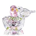 thumbnail image 1 of Figura de pájaro de cristal HDCRYSTALGIFTS, cristal artístico coleccionable, 1 of 8