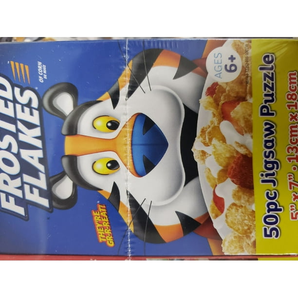 Kellogg's Cereal Box Mini Jigsaw Puzzle 50 Piece - Frosted Flakes