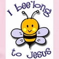 thumbnail image 2 of CafePress - I Bee'long To Jesus (1) Infant Creeper - Baby Light Bodysuit, Size Newborn - 24 Months, 2 of 4