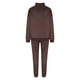 thumbnail image 4 of Puntoco Conjunto de suéter y pantalones con solapa y cremallera de color sólido informal a la moda para mujer Puntoco Puntoco-4441, 4 of 5