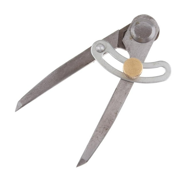 100 mm mm Wing Divider Pencil Holder / Leather Tracer 125mm Zulema Lápiz de brújula de precisión