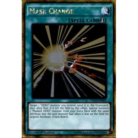 YuGiOh Premium Gold: Infinite Gold Mask Change PGL3-EN083