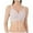 Light Purple, variant on Floral Seamless Bras for Women T-Shirt Wireless Push Up Bralette with Extender Light Purple L