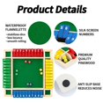 thumbnail image 4 of Juego de dados Shut The Box, de 2 a 4 jugadores Juegos de mesa de madera para adultos y niños, 8 dados, juegos clásicos de mesa para el aula, 4 of 5