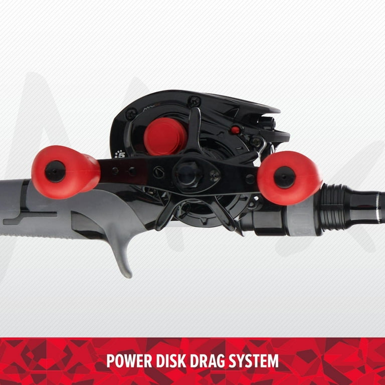 Abu Garcia 7 Max X Baitcast Combo - Comfort & Sensitivity