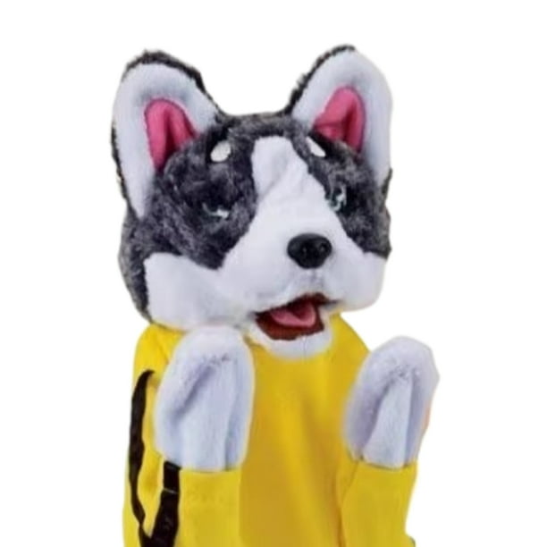 Juguete Juego para niños Juguetes de Peluche Diversión Boxeo Husky Tricky con Sonido para Juego de Fiesta