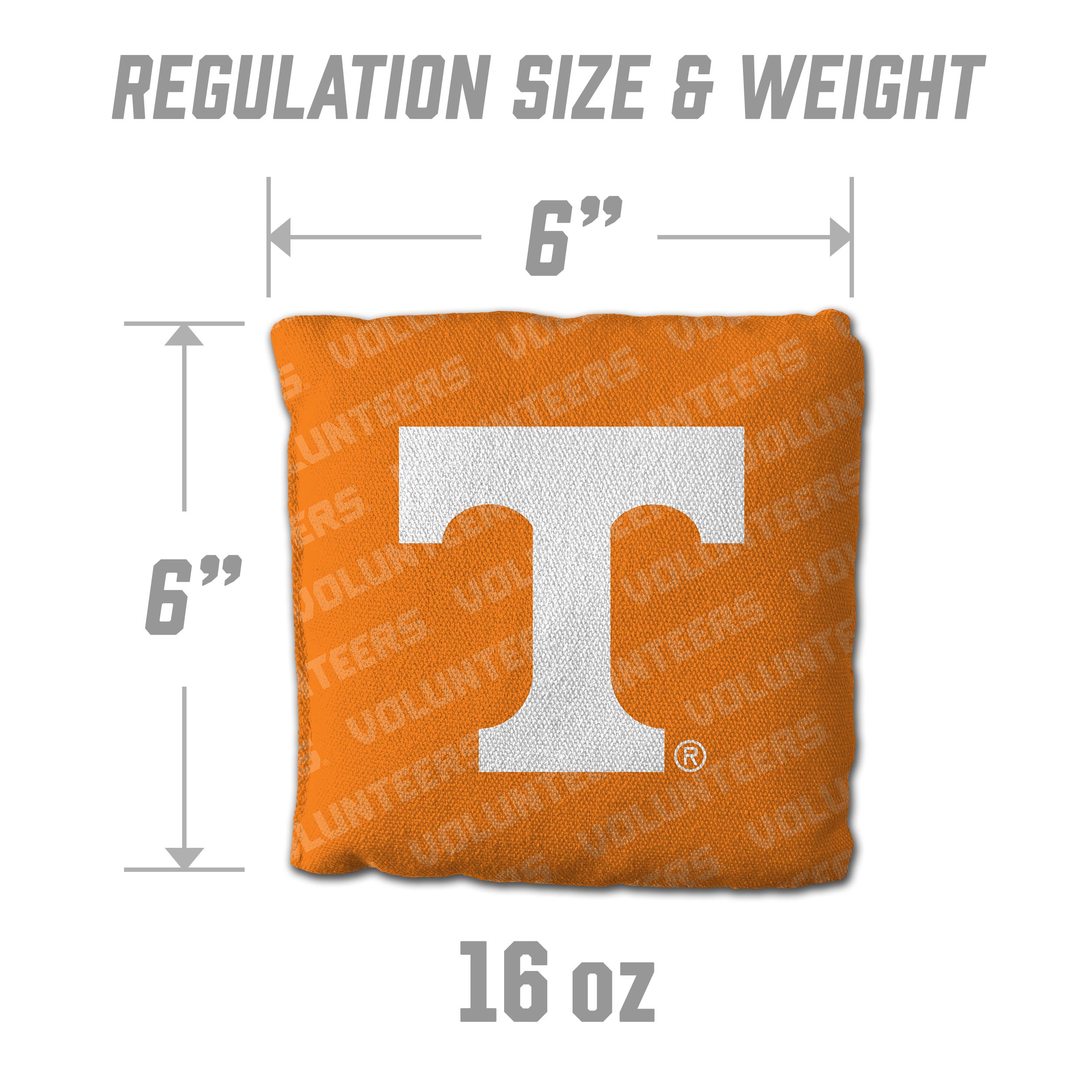 NCAA Tennessee Volunteers Cornhole Bags - 4PK - Orange