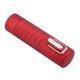 thumbnail image 1 of Encendedor de cigarrillos de doble arco USB 2 en 1, antorcha de luz LED impermeable para acampar (rojo), 1 of 8