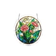 thumbnail image 2 of Lypsnake Acrylic Puzzles Sun catchers Window Hanging,Carnation & Lily of the Valley Floral Stained Glass Style Light Refracting Ornament,Decorative Pendant for Garden Patio Window Wall Living Room, 2 of 6