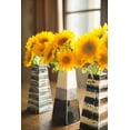 thumbnail image 2 of Millet, Karyn 11x14 Black Ornate Wood Framed with Double Matting Museum Art Print Titled - Sunflower Bouquets, 2 of 4