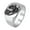 Silver, variant on Personalized Punk Rock Youth Scorpion Vintage Stainless Steel Rings Size 7-13-12-Silver
