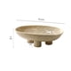 thumbnail image 2 of Frutero de cerámica con trípode, plato minimalista moderno for servir, centro de mesa decorativo for el hogar., 2 of 7