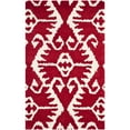 thumbnail image 4 of SAFAVIEH Wyndham Dzvonko Southwestern Wool Runner Rug, Red/Ivory, 2'3" x 9', 4 of 10