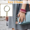 thumbnail image 6 of Decorr Soccer Ball Keychain, 1.4" National Flag Pattern Soccer Pendant with Trophy Charm, Mini Soccer Keyring for Backpacks, Bags & Gifts (5 Styles Available), 6 of 7