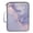 Purple Gold Marble, variant on Haosy Accordion File Organizer Zipper Binder 500 Sheet 6-Tab Expanding File Folder Multi-Pocket 1.2 Inch 3 Ring Soft Pastel Rainbow Lemon