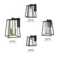thumbnail image 3 of 2106KZ Hinkley Lighting Walker - One Light Outdoor Mini Wall Mount in Transitional and Craftsman Style - 7.25 Inches Wide by 9.5 Inches High-Buckeye, 3 of 6