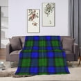 thumbnail image 6 of Super Soft Flannel Fleece Throw Blanke Tartan Lightweight Fuzzy Blanket for Couch Sofa Bed Office, Plush All Season 80x60 Inch, 6 of 8
