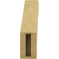 thumbnail image 4 of Ekena Millwork 3"W x 12"D x 12"H Monterey Rough Cedar Woodgrain TimberThane Knee Brace, Primed, 4 of 6