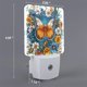 thumbnail image 2 of Fotbe Spring Butterfly Flowers Luz Nocturna LED, Luz de Noche con Sensor de Luz Natural de Anochecer a Amanecer, Se Enchufa a la Pared, Blanco Cálido 0.5W-EU, 2 of 7