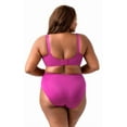 thumbnail image 2 of Elila Women's Plus Size Make It Lace Softcup, Full Coverage Wire-Free, Style 1303 Fuchsia, 2 of 5