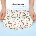 thumbnail image 3 of Yiaed Hand Drawn Snake Print Boys' Boxer Briefs Cotton Casual Stretch Comfort Boys Boxers - Kids Boxer Briefs Underwear for Boys (6-18)-X-Small, 3 of 5