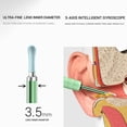 thumbnail image 3 of Riwcyla Ear Wax Removal Ear Cleaner Otoscope with 3MP FHD Waterproof with 6 3.5mm Visual Ear Inspection Silicone Ear Pick Cleaning Kit Compatible with //Android Smart PhonesTablets, 3 of 6