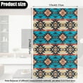 thumbnail image 6 of TSOVTHRID Aztec Tribal Print Non Slip Headrest Cover for Furniture Slipcovers,PU Leather Recliner Headrest Protector 17x27in Head Protector Cover for Sofa Home Office, 2 PCS, 6 of 7