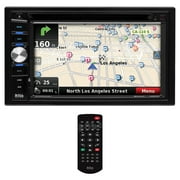 BOSS Audio Systems BV9384NV GPS Car Audio Stereo System - 6.2 inch Double Din, Touchscreen, Bluetooth Audio and Calling Head Unit, AM/FM Radio Receiver, CD Player, USB, Hook up to Amplifier