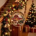 thumbnail image 4 of STPToys Christmas Decoration DIY Pearl Diamond Art Hanging Ornament Kit with Farm Horse Design, Acrylic Base for Fireplace Mantel Home Holiday Decor, 4 of 6