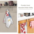 thumbnail image 3 of Watercolor Snowman Cute Bird Hand Towels, Christmas Kitchen Towel Ultra Soft and Absorbent,Decorative Fingertip Face Towel for Bathroom Hotel, 2 PCS, 28.3"x 14.4", 3 of 6