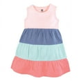 thumbnail image 3 of Hudson Baby Girl Cotton Dresses, Multicolor Sea Shells, 12 Years, 3 of 4