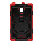 Tablet Case, 3 Layers Precise Cutouts Rotating Kickstand Tablet Protective Case  for 8in Tablet