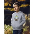 thumbnail image 2 of Skull With Dog Modern Style  Hoodie Juniors -Image by Shutterstock,  Medium, 2 of 4