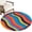 Sunshine Yellow, Tangerine, variant on Area Rugs 3'x5', Modern Abstract Carpet Runner Indoor Outdoor Rugs Home Decor Aesthetic, Bohemia Wave Stripes Fluid Simple Colorful Non Slip Mats Washable Accent Rug for Living Room Bedroom