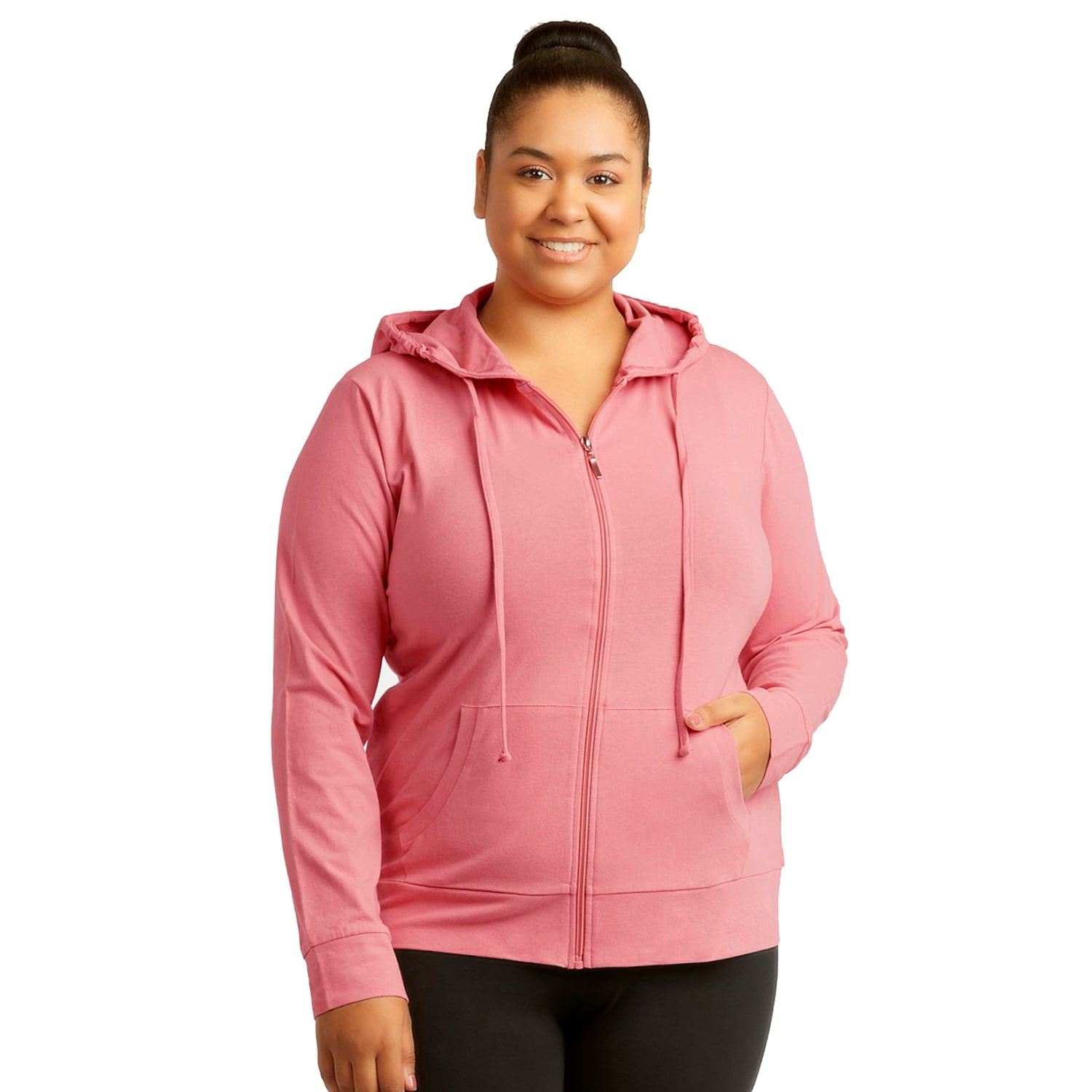 plus size sweat jackets