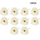 thumbnail image 3 of Ramo de flores artificiales de Gerbera 10 Uds. Advancent Decoración Blanco, 3 of 6