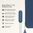 thumbnail image 2 of Funda Con Función Atril Beats Para Iphone 17 Pro Con Magsafe Y Control De Cámara Soporte Y Cordón Integrados Acabado Mate Con Forro De Microfibra - Azul Bedrock, 2 of 5