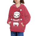 thumbnail image 3 of DISNIMO Christmas Axolotl Boy Hoodies Size 11-13 Pullover Hoodie for Girls and Boys Streetwear Hoodie Long Sleeve for Children Hooded Sweatshirt with Front Pocket Kids Fall Sweatshirts Casual, 3 of 7
