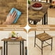 thumbnail image 5 of Juego de Comedor FurnitureR 4 Piezas: Mesa y 2 Sillas y Banco, 5 of 7