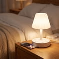 thumbnail image 7 of WIZUTIZ Extension Cord Equipped Multi Socket LED Desk Lamp Three Color Dimmable Reading Light Bedside Household Office Counter Study Work Lighting, 7 of 7