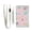 Cute Backpack Pencil Star Apple, variant on JIALIOU Nylon Trifold Card Wallet with ID Window Zipper Pocket for Men Women Teen Cute Ghost on Checkered