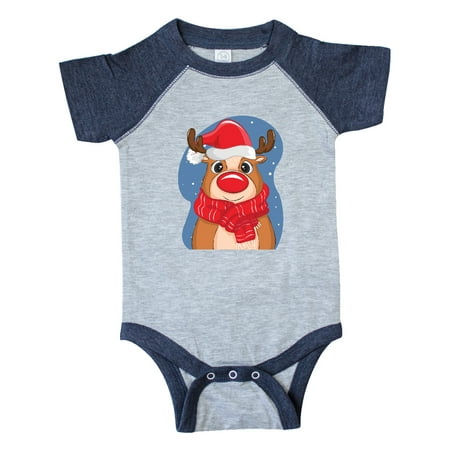 

Inktastic Christmas Reindeer Gift Baby Boy or Baby Girl Bodysuit