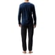 thumbnail image 2 of Conjunto de pijama de manga larga para hombre con parte superior e inferior de jersey de algodón para hombre Xemadio CJWUS-1896, 2 of 4